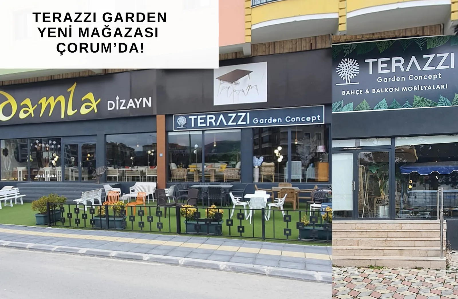 TERAZZI GARDEN ÇORUM'DA AÇILDI!