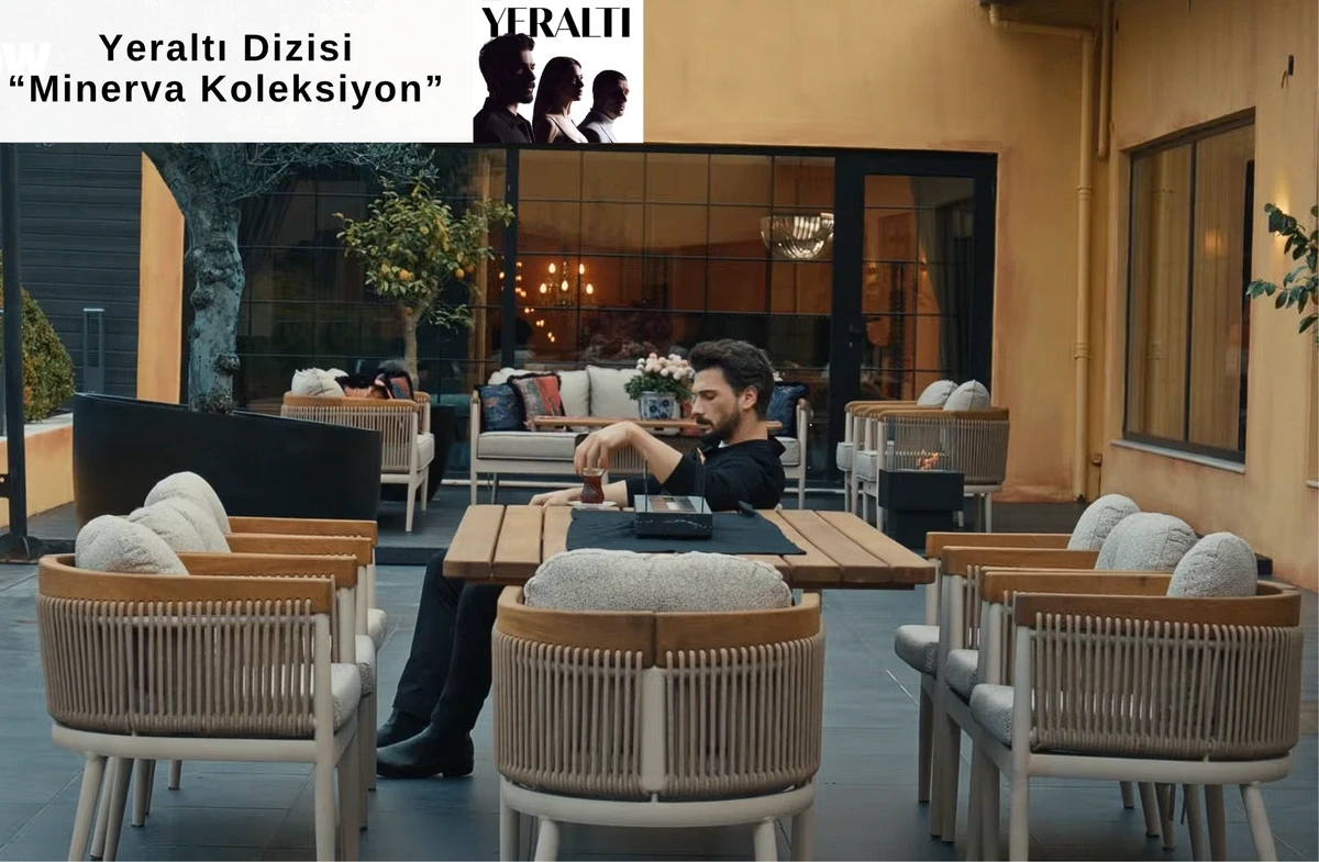 Yeraltı Dizisinin Resmi Bahçe Mobilyası Sponsoru: Terazzi